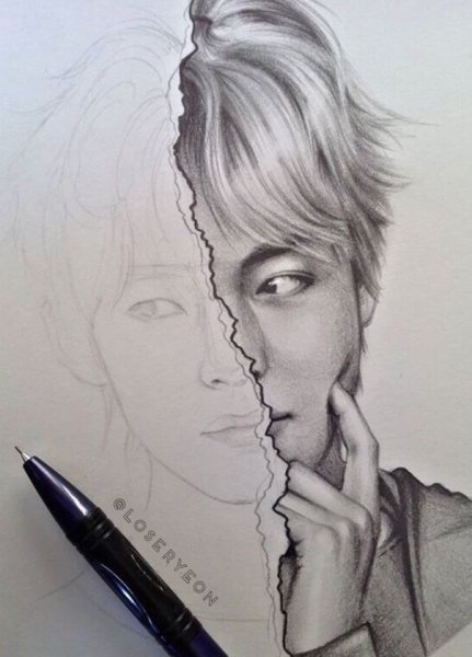 ДЖОНХЕН рисунок