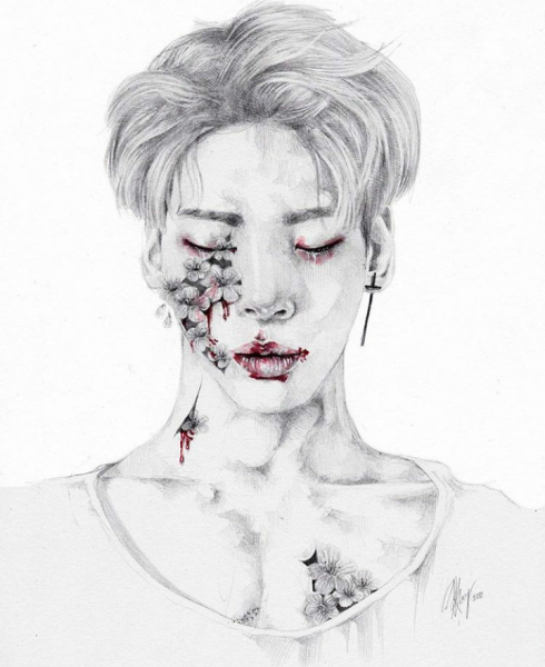 Ким ДЖОНХЕН арт