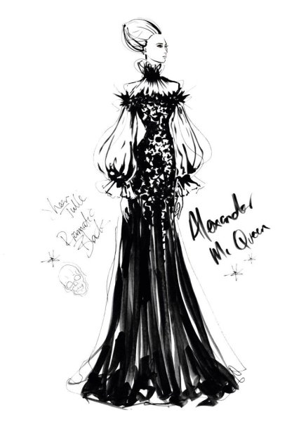 Платья для срисовки