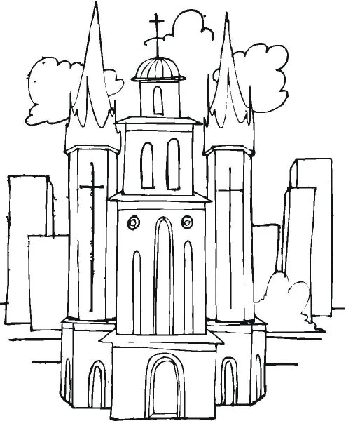 Кельнский собор Графика