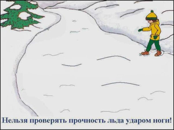 Раскраска тонкий лед для детей