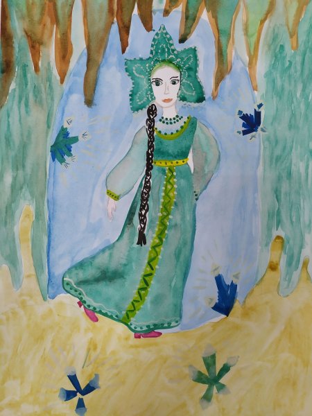 Лицо Снегурочки раскраска