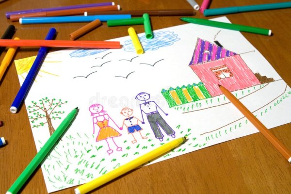 Рисунок мальчика карандашом