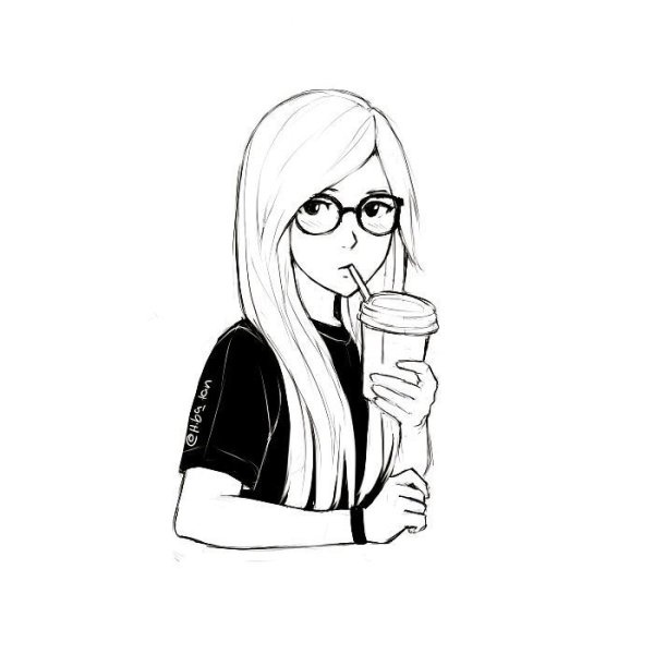 Нарисовать девушку карандашом