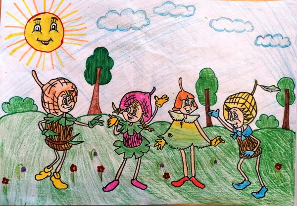 Рисование, защитники природы