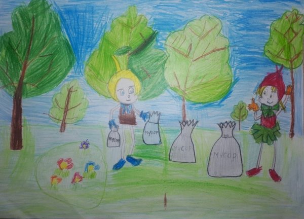 Дети защитники природы