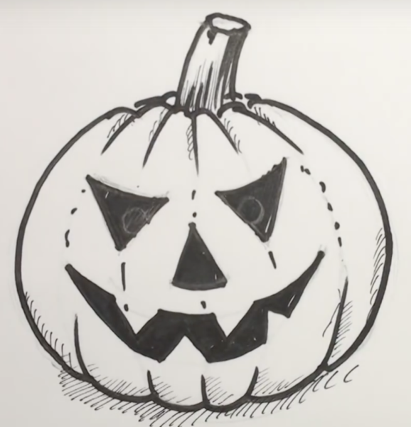 Тыква Хэллоуин