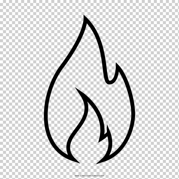 Огонь трафарет