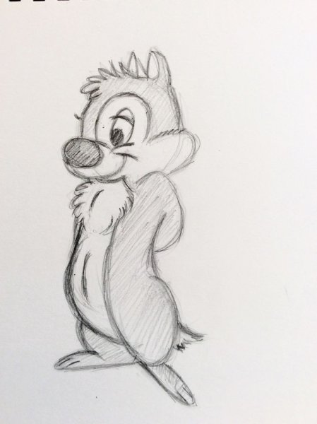 Рисовать карандашом Дейл