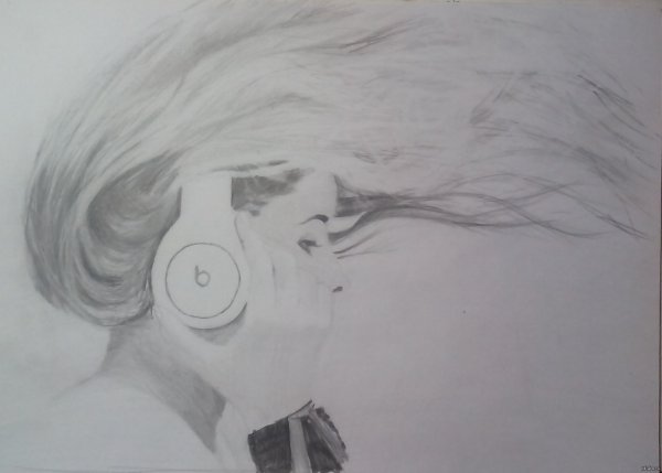 Рисование легко в наушниках