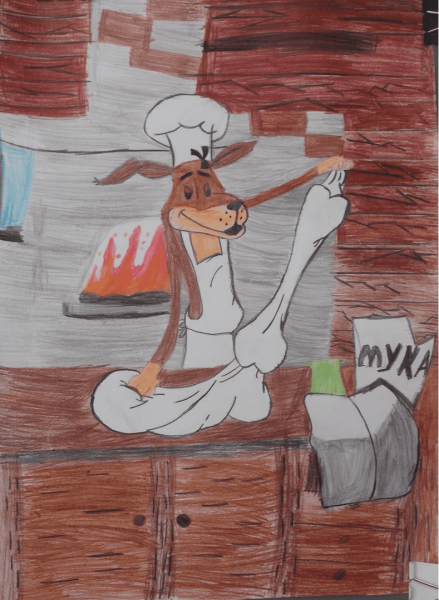 Простоквашино детские рисунки