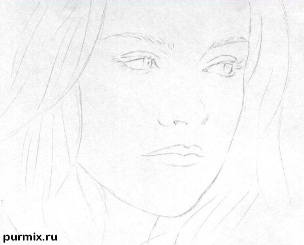 Рисунки девочек легко и просто