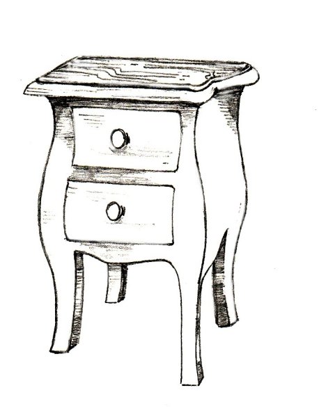 Наброски кресла