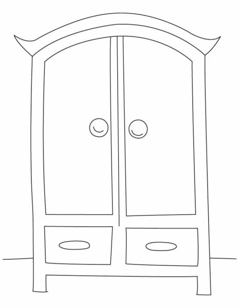 Мебель рисунок