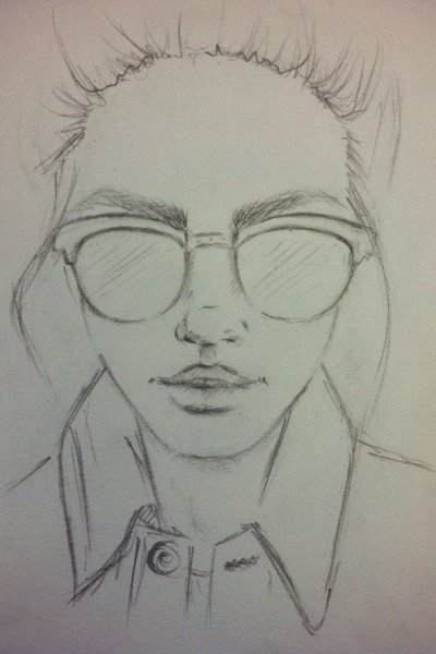 Лицо рисунок