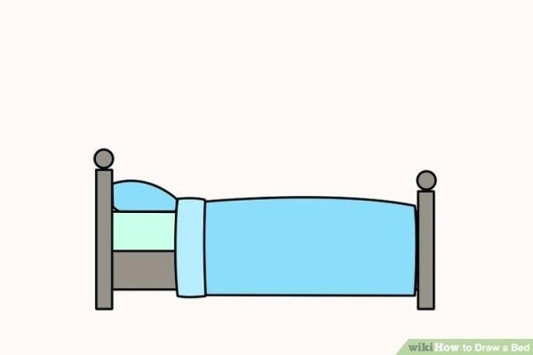 Кровать карандашом для детей