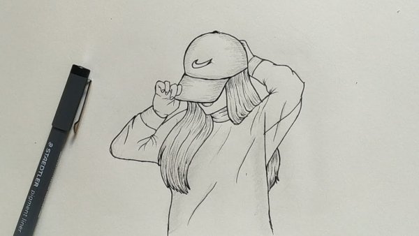 Рисунки для срисовки карандашом для подростков