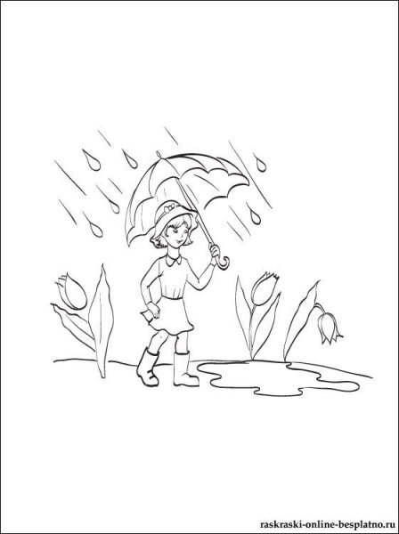 Рисование Весенняя гроза