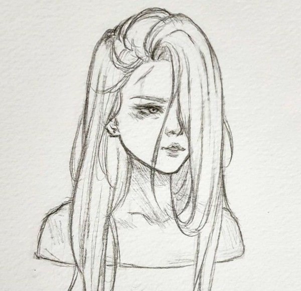 Рисунки карандашом грустные