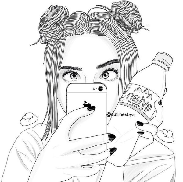 Рисунки для ЛП карандашом