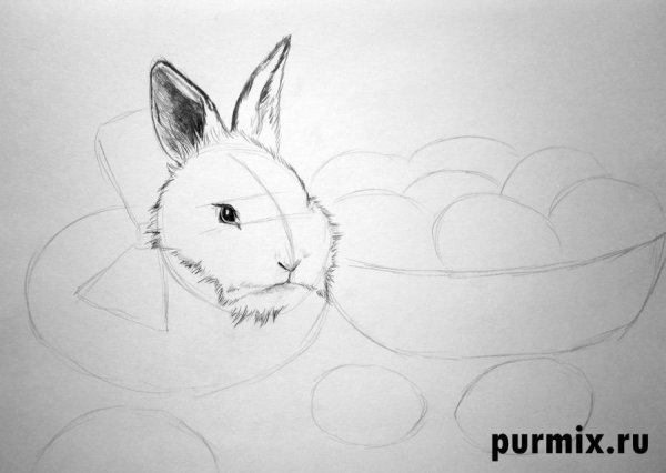 Кролик рисунок