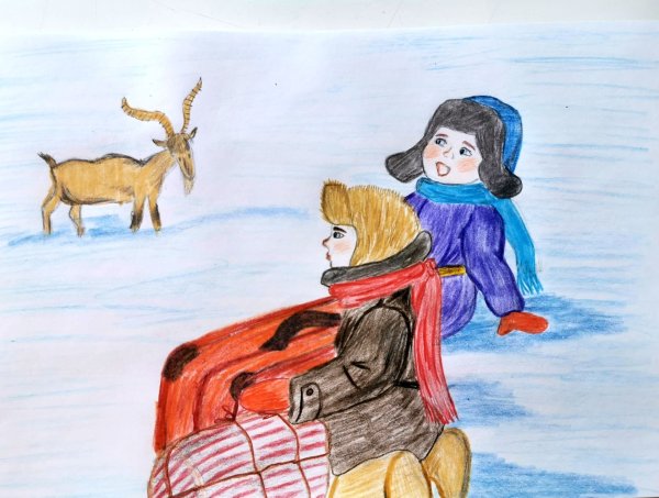 Детские иллюстрации Чук и Гек