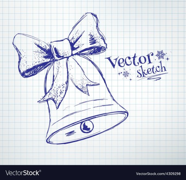 Колокольчик школьный раскраска для детей