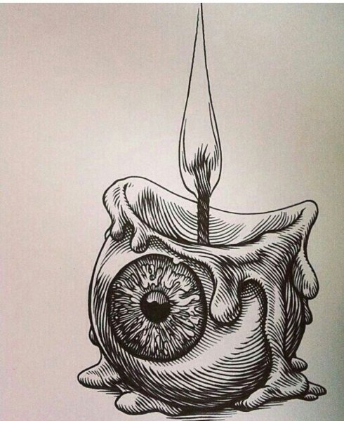 Скетчи карандашом необычные