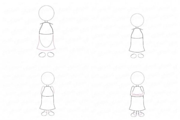 Раскраска бабушка и дедушка