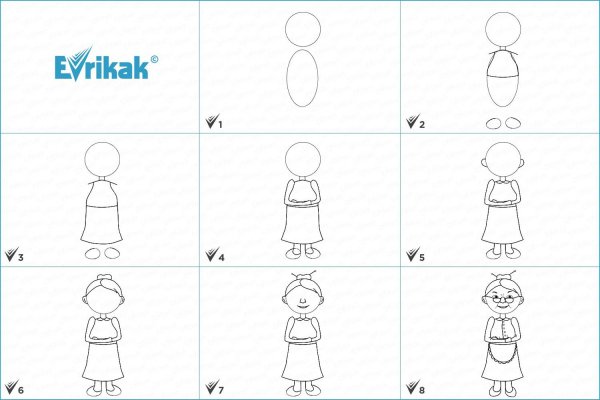 Бабушка рисунок