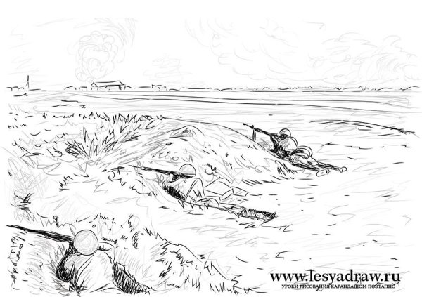 Война карандашом