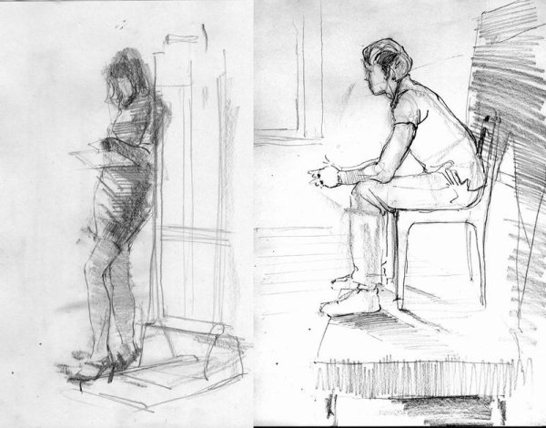 Зарисовки людей