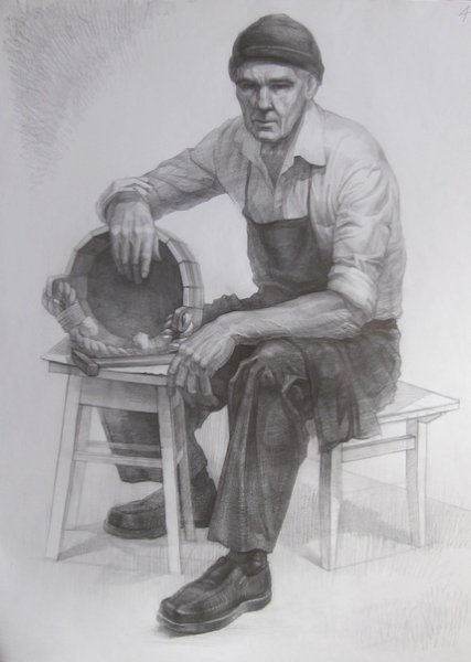 Сидящая фигура