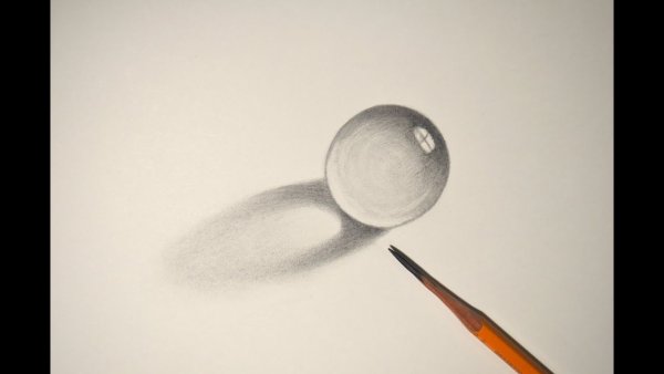 Светотень карандашом