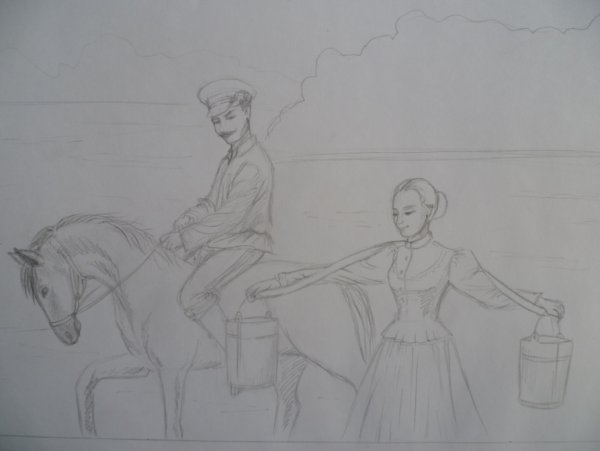 Рисунок на историческую тему