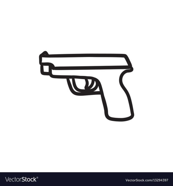 Нарисовать маленький пистолет