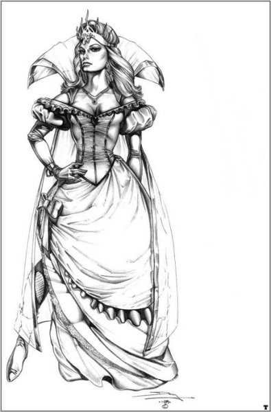 Фэнтези карандашом