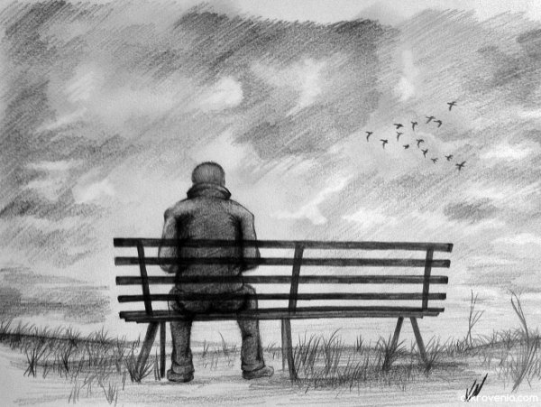 Идеи для грустных рисунков