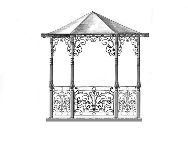 Беседка для рисования