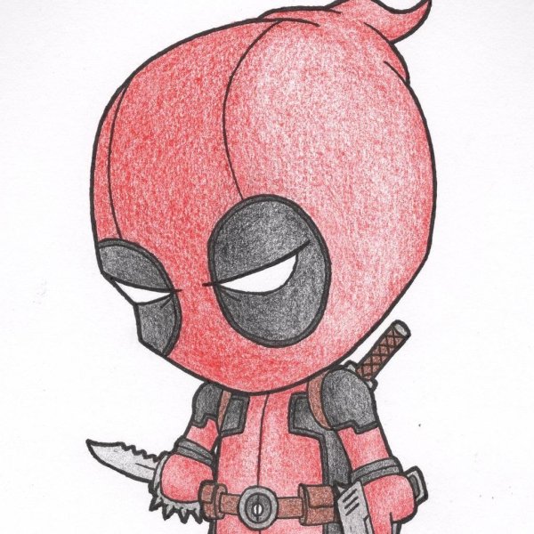 Бэтмен рисунок карандашом