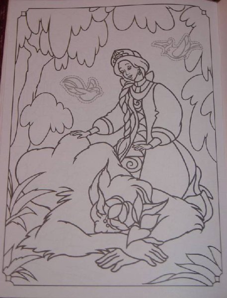 Бажов хозяйка медной горы раскраска