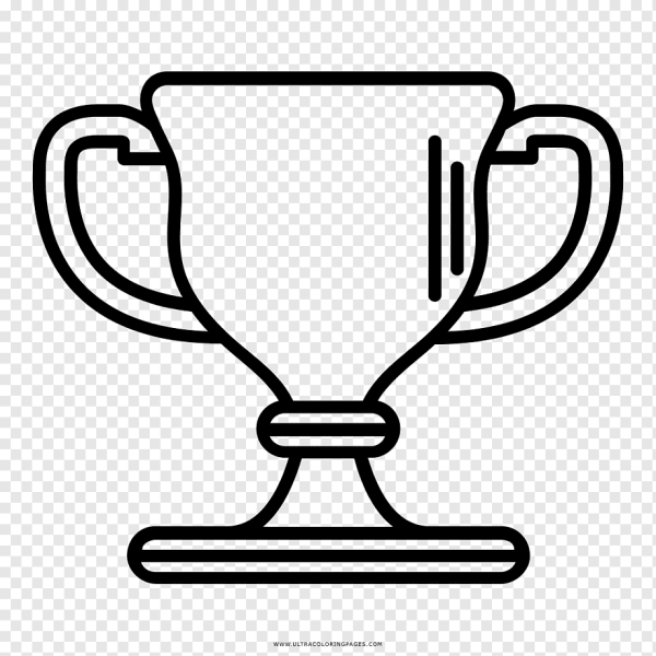 Раскраска Кубок победителя