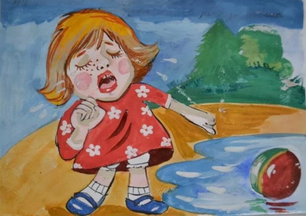 Наша Таня громко плачет рисунок