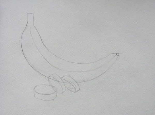 Банан для рисования