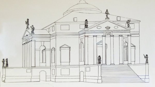 Архитектурные детали двери