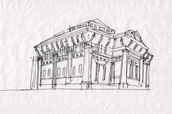 Эскиз фасада
