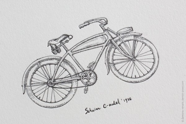 Велосипед для срисовки легкие