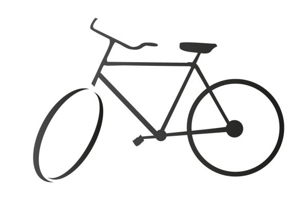 Нарисовать велосипед