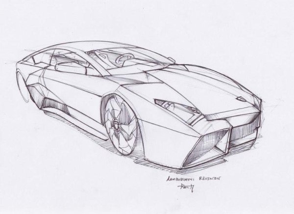 Ламборгини для срисовки