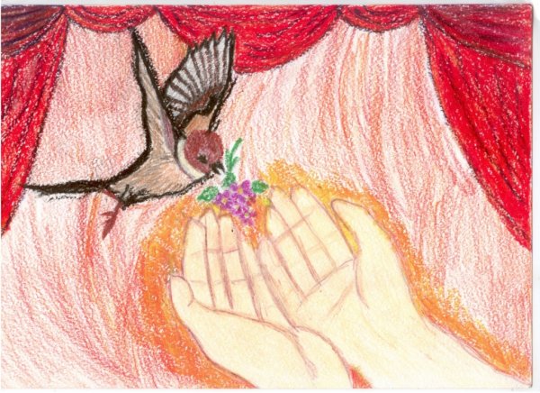 Иллюстрации к рассказу Паустовского растрепанный Воробей